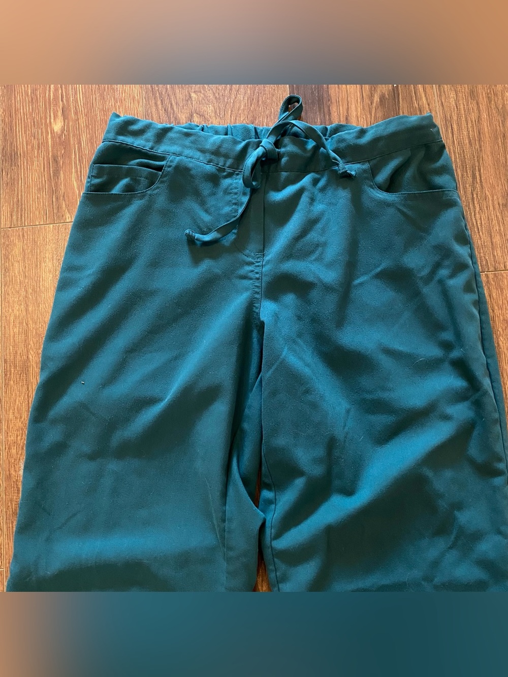 X2 Greys Anatomy scrub pants black green - Picture 10 of 15